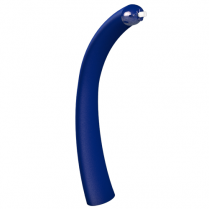 AL06 Table Lamp: Long Arm. Blue color.