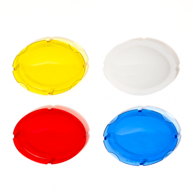 LENSPAK.1 Accessories: 4-Pack Lens Filters. Includes Blue, Frosted, Red and Yellow Lenses.