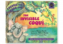 FREDDIE THE FROG AND THE INVISIBLE COQUI Hardback & CD