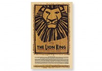 LION KING  Broadway Poster